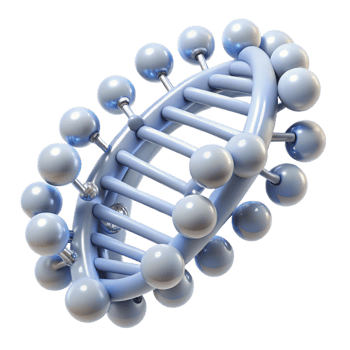 beautiful creative A Swarm of Nanobots Forming a Dna Double H 4K png