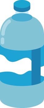 Bottled Mineral Water vector