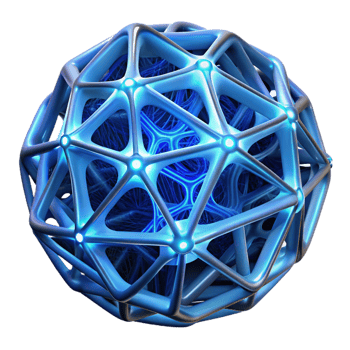 beautiful abstract A Web of Interconnected Glowing Lines Fo exclusive png