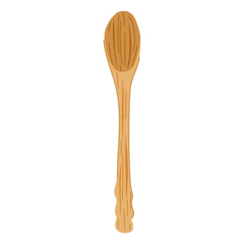 natural bamboo utensils cartoon symbol illustration vector