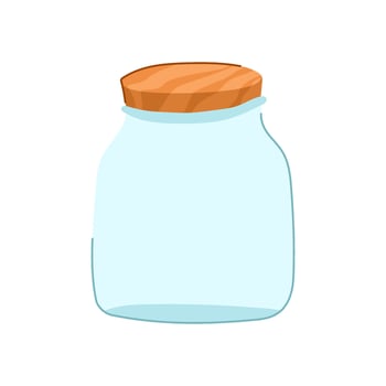 recyclable eco friendly jar cartoon item illustration vector