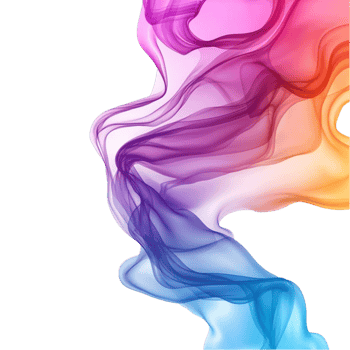 Swirling Gradient Flow Transparent Background png