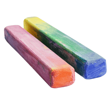 Pastel Chalk Sticks Transparent Background png