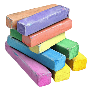 Stacked Chalk Transparent Background png