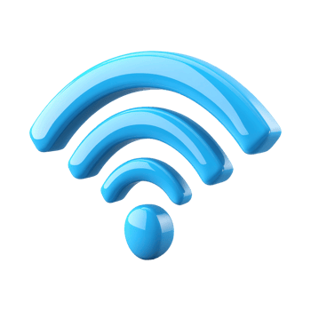 Connecting technology wi-fi signal icon digital space png