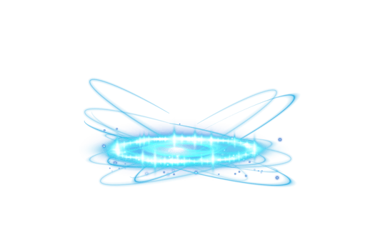 Blue magic fantasy portal. Futuristic teleport. Light effect. Blue candles rays of a night scene with spark. Empty light effect of the podium. Disco club dance floor. . Illustration number 18 png