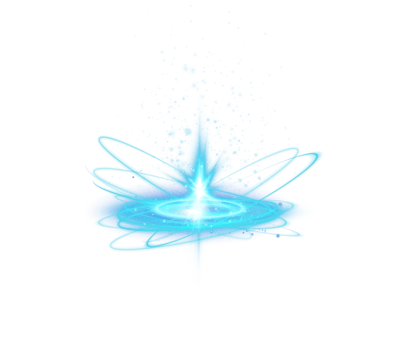 Blue magic fantasy portal. Futuristic teleport. Light effect. Blue candles rays of a night scene with spark. Empty light effect of the podium. Disco club dance floor. . Illustration number 7 png
