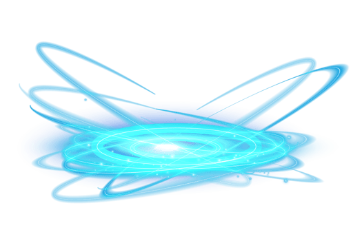 Blue magic fantasy portal. Futuristic teleport. Light effect. Blue candles rays of a night scene with spark. Empty light effect of the podium. Disco club dance floor. . Illustration number 3 png
