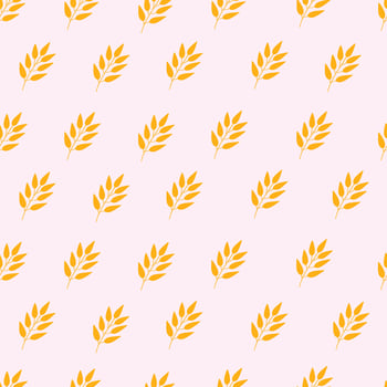 Elegant Golden Leaves Pattern Nature-Inspired Illustration vector