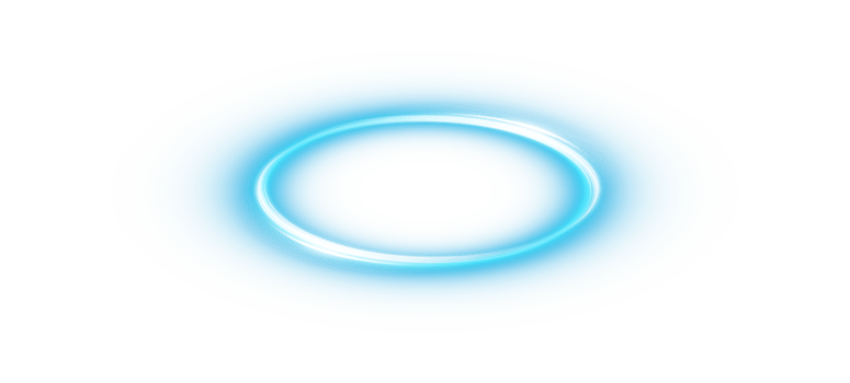 Blue halo angel ring Isolated. Abstract light lines of movement and speed. Light ellipse. Galaxy Glint. Glowing podium. Space tunnel. Light everyday glowing effect. . Illustration number 24 png