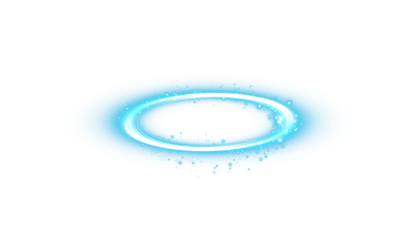 Blue halo angel ring Isolated. Abstract light lines of movement and speed. Light ellipse. Galaxy Glint. Glowing podium. Space tunnel. Light everyday glowing effect. . Illustration number 5 png