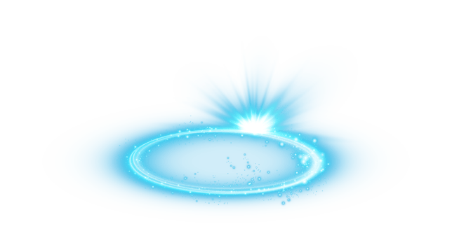 Blue halo angel ring Isolated. Abstract light lines of movement and speed. Light ellipse. Galaxy Glint. Glowing podium. Space tunnel. Light everyday glowing effect. . Illustration number 3 png