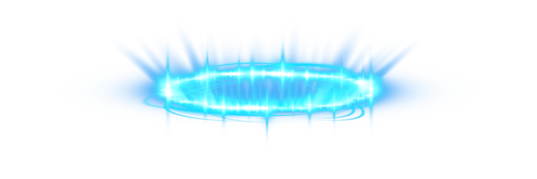 Blue halo angel ring. Light realistic halo, angel ring, Saint aureole symbol. Magic fantasy portal. Futuristic teleport.Three dimensional shiny blue nimbus. . Illustration number 51 png