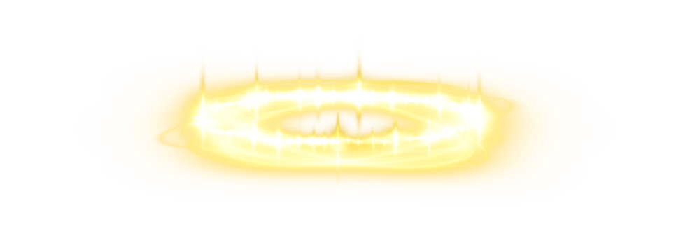Golden halo angel ring. Light realistic halo, angel ring, Saint aureole symbol. Magic fantasy portal. Futuristic teleport. Three dimensional shiny golden nimbus. . Illustration number 78 png