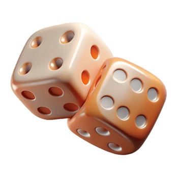 dramatic traditional Casino Dice Rolling on Table Transparent png