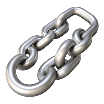 impressive contemporary Chain Belt Silver Links Isolated original png