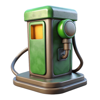 extraordinary rustic Charging Station with Green Light Cutout genuine png