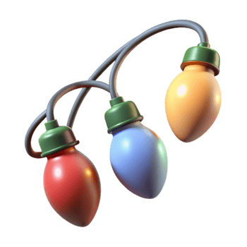 extraordinary traditional Christmas Lights Holiday Decor Transparent authentic png