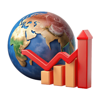 stunning contemporary Climate Change Graph Rising Red Cutout genuine png
