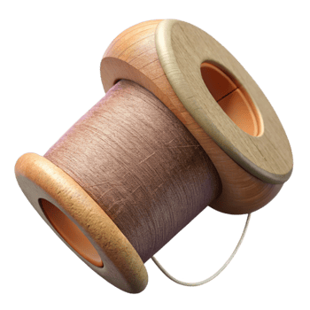 extraordinary traditional Close Up of Sewing Thread Cutout professional png