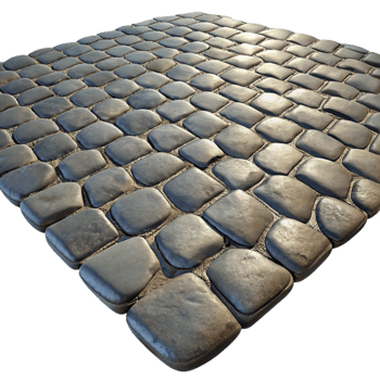 wonderful vintage Cobblestone Street Texture Cutout genuine png