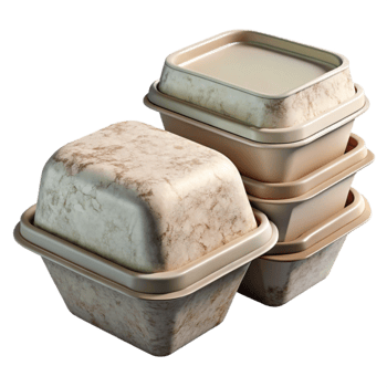 stunning traditional Compostable Takeout Containers with Clear Lids Transparent high resolution png