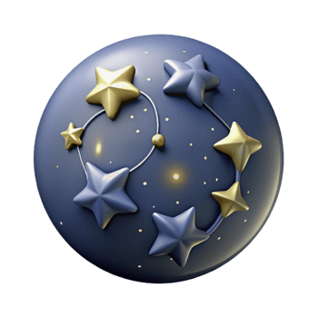 beautiful contemporary Constellation of Stars in Sky Night View Cutout authentic png
