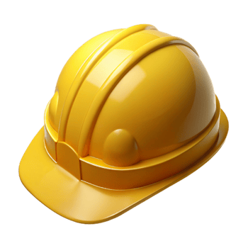 magnificent rustic Construction Helmet Yellow Isolated Element high resolution png