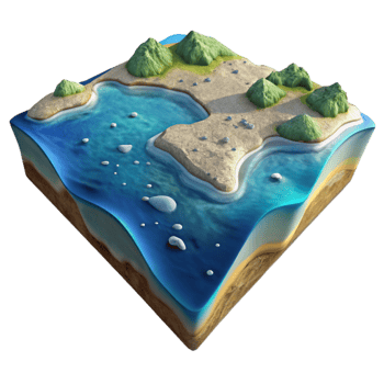 stunning contemporary Continental Shelf Isolated Shallow Ocean Floor professional png