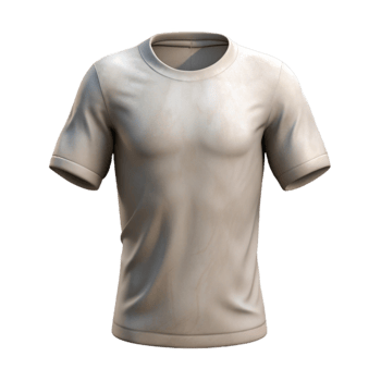 beautiful contemporary Cotton T Shirt Plain White Transparent Background high resolution png