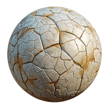 beautiful modern Cracked Paint Texture Transparent Background Cutout high quality png