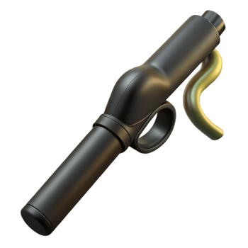 magnificent contemporary Curling Iron Black Ceramic Isolated on Transparent Background genuine png
