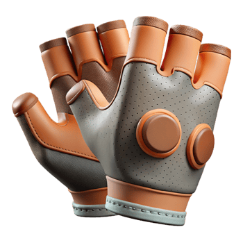 dramatic classic Cycling Gloves Fingerless Design Detail Cutout png