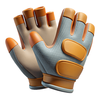 impressive rustic Cycling Gloves Velcro Closure Cutout exclusive png