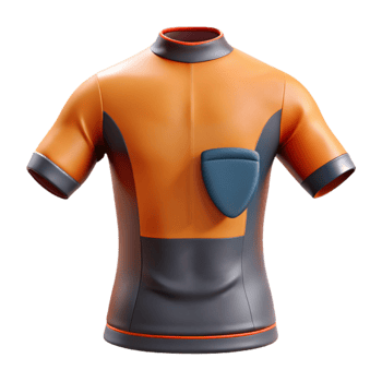 wonderful contemporary Cycling Jersey Back Pockets Detail Cutout original png