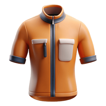 extraordinary artistic Cycling Jersey Pocket Zipper Detail Cutout premium png