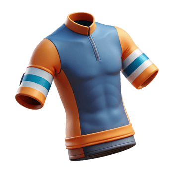 serene rustic Cycling Jersey Sleeve Cuff Detail Cutout authentic png