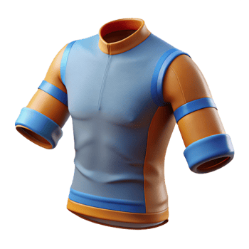 serene minimalist Cycling Jersey Sleeve Cuff Detail Cutout high quality png