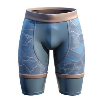 stunning abstract Cycling Shorts Padded Detail Transparent Background detailed png
