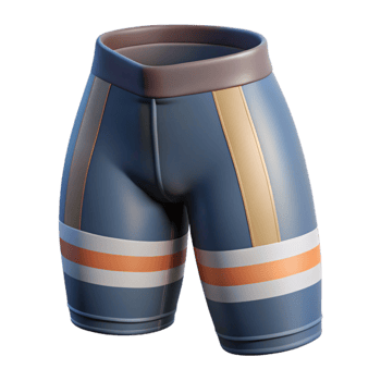 dramatic modern Cycling Shorts Reflective Stripes Side View Cutout genuine png