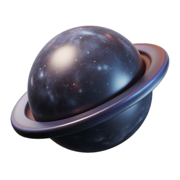wonderful minimalist Dark Matter Halo Transparent Background with Gravitational Influence high quality png