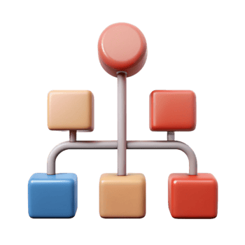 dramatic traditional Decision Making Flowchart Diagram Isolated premium png