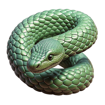 beautiful vintage Detailed Snake Scales Texture Isolated png