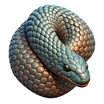 wonderful creative Detailed Snake Scales Texture Isolated png