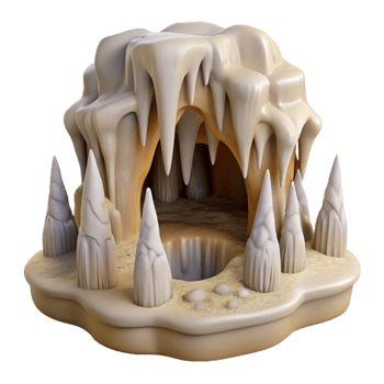 Devils Tower Wyoming Vertical Rock Formation Cutout png