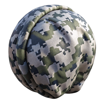 Digital Camo Fabric Pixelated Pattern Transparent Background png