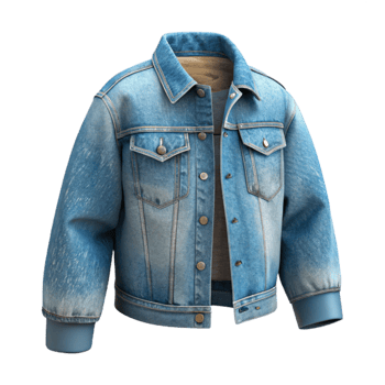 wonderful artistic Distressed Denim Jacket Transparent Background high quality png
