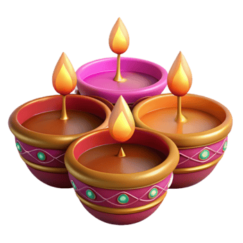 dramatic classic Diwali Lights Festive Celebration Isolated original png