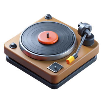 wonderful rustic Dj Turntable Tonearm Balanced Weight Cutout Transparent Background detailed png