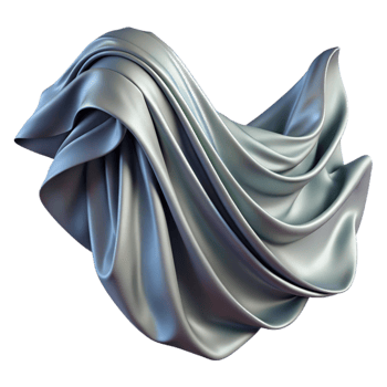 stunning rustic Draped Fabric Flowing Silk Transparent Background genuine png